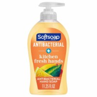 Softsoap Antibacterial Hand Soap Pump, Kitchen Fresh Hands - 11.25 oz (Pack of 3)