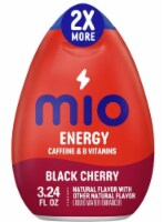 MiO Energy Black Cherry Naturally Flavored Liquid Water (Pack of 10)