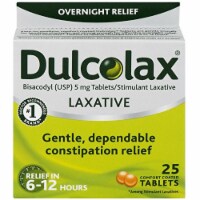 Dulcolax Laxative 25 Tablets (Pack of 20)