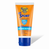 Banana Boat Sport Performance Sunscreen Lotion 30 Spf 1 oz (Pack of 8)