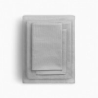 Silvon Grey Twin Bed Sheets Set | Silver Infused & Supima Cotton