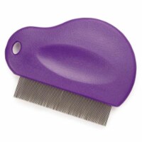 Contouted Grip Flea Comb Pur