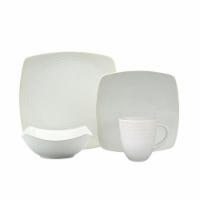 White Rice Dinner Set, 16 Piece