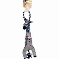 23 in. Skinneeez Tugs Jungle Dog Toy - Assorted Color