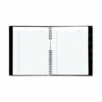 Wirebound Notebook- 150 Shts- College Rule- 8-.50in.x11in.- BK