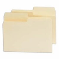 SuperTab Folders- Legal- .33 Cut Tab- 1-Ply- 11pt- Manila