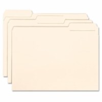 Interior Folders- .33 Ast. Tabs- Letter- Manila