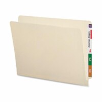End Tab Folder- Straight Cut- Letter- Manila