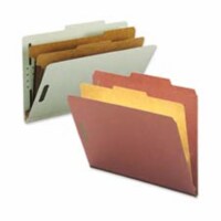 Folders- Legal- 2 Partition- 2in. Expansion- Legal- Red