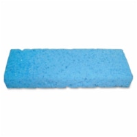 Mop Sponge Refill, with Scrubber Strip, Blue