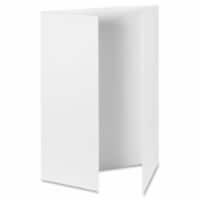 Tri-Fold Presentation Boards&#44; 48 in. x 36 in.&#44; 12-CT&#44; Matte White