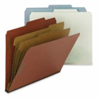 Classification Folder&#44;2 Div.&#44;2 in. Exp.&#44; .4 Cut&#44;Ltr&#44;10-BX&#44;BE