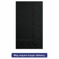 15 x 17 in. Dinner Napkins 2-Ply, Black