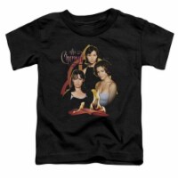 Charmed-Original Three - Short Sleeve Toddler Tee - Black&#44; Large 4T