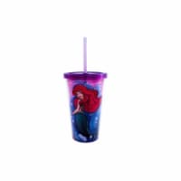 16 oz Disney Princess Ariel Cold Cups with Shell Cubes