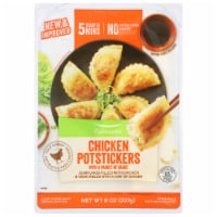 Pulmuone Chicken Potstickers With Sauce Perspective: Main