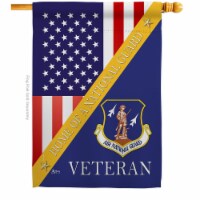 Americana Home & Garden H140610-BO 28 x 40 in. Home of Air National Guard House Flag with Arm