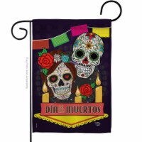 Ornament Collection G191029-BO 13 x 18.5 in. Dia de los Muertos Garden Flag with Fall Day of