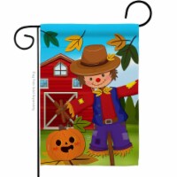 Ornament Collection G192231-BO 13 x 18.5 in. Harvest Scarecrow Garden Flag with Fall & Autumn