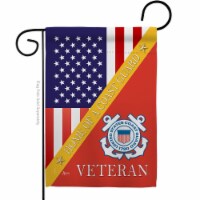 Americana Home & Garden G142605-BO 13 x 18.5 in. Home of Coast Guard Garden Flag with Armed F