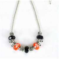 My Favorite Beads Happy Halloween Beaded Necklace