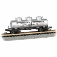 Bachmann BAC19159 N Scale CN North American Logo 4-Bay Cylindrical Grain Hopper
