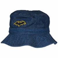 Batman 826736-ium-large DC Comics Symbol Denim Bucket Hat&#44; Medium & Large