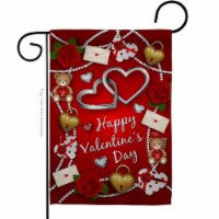 Ornament Collection G190056-BO My Sweet Valentines Double-Sided Decorative Garden Flag, Multi
