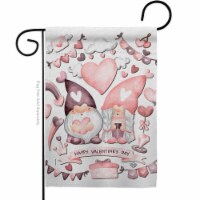 Ornament Collection G190061-BO Fall for Love Gnome Springtime Valentine Double-Sided Decorati