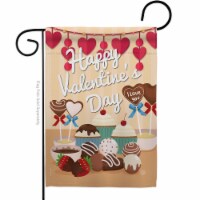 Ornament Collection G192053-BO Sweet Valentines Day Springtime Double-Sided Decorative Garden