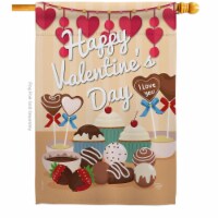 Ornament Collection H192053-BO Sweet Valentines Day Springtime Double-Sided Garden Decorative
