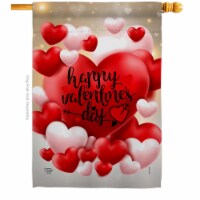 Ornament Collection H192153-BO Pop Hearts Valentines Day Springtime Double-Sided Garden Decor