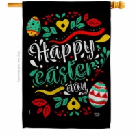Ornament Collection H192459-BO Easter Day Springtime Double-Sided Garden Decorative House Fla