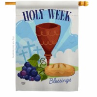 Ornament Collection H192363-BO Holy Week Religious Faith Double-Sided Garden Decorative House