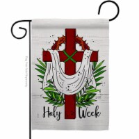 Angeleno Heritage G135446-BO Holy Week Religious Double-Sided Decorative Garden Flag, Multi C