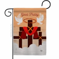 Ornament Collection G190046-BO The Good Friday Religious Faith Double-Sided Decorative Garden