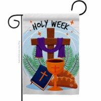 Ornament Collection G192444-BO Holy Week Religious Faith Double-Sided Decorative Garden Flag,
