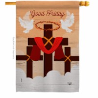 Ornament Collection H190046-BO The Good Friday Religious Faith Double-Sided Garden Decorative
