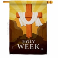 Ornament Collection H190077-BO The Holy Week Religious Faith Double-Sided Garden Decorative H