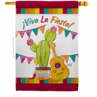 Angeleno Heritage H137112-BO Viva La Fiesta Celebration Party Double-Sided Garden Decorative