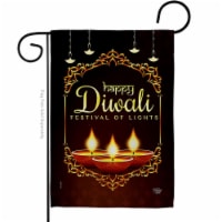Ornament Collection G192473-BO Celerate Diwali Celebration Double-Sided Decorative Garden Fla