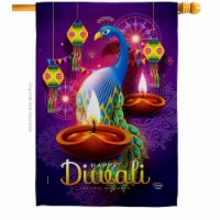 Ornament Collection H190002-BO Diwali of Lights Celebration Double-Sided Garden Decorative Ho