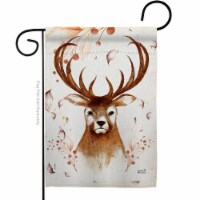 Angeleno Heritage G135601-BO My Deer Animals Wildlife 13 x 18.5 in. Double-Sided Decorative V