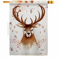 Angeleno Heritage H137601-BO My Deer Animals Wildlife 28 x 40 in. Double-Sided Decorative Ver