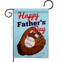 Ornament Collection G192522-BO Fathers Day Game Family Father 13 x 18.5 in. Double-Sided Deco