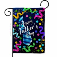 Ornament Collection G192569-BO Best Tie Father Family Day 13 x 18.5 in. Double-Sided Decorati