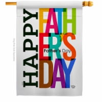Ornament Collection H190042-BO Father Special Day Family 28 x 40 in. Double-Sided Decorative