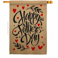 Ornament Collection H192191-BO Special Father Day Family 28 x 40 in. Double-Sided Decorative