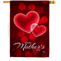Ornament Collection H192362-BO Love Mothers Day Family Mother 28 x 40 in. Double-Sided Decora