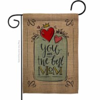 Angeleno Heritage G135162-BO The Best Mom Family Mother Day 13 x 18.5 in. Double-Sided Decora